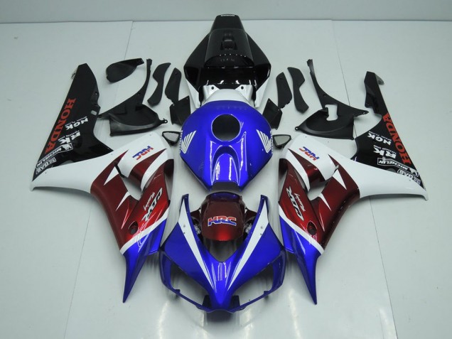 Carénage Honda CBR 1000 RR 2006-2007 - Burgandy et Bleu
