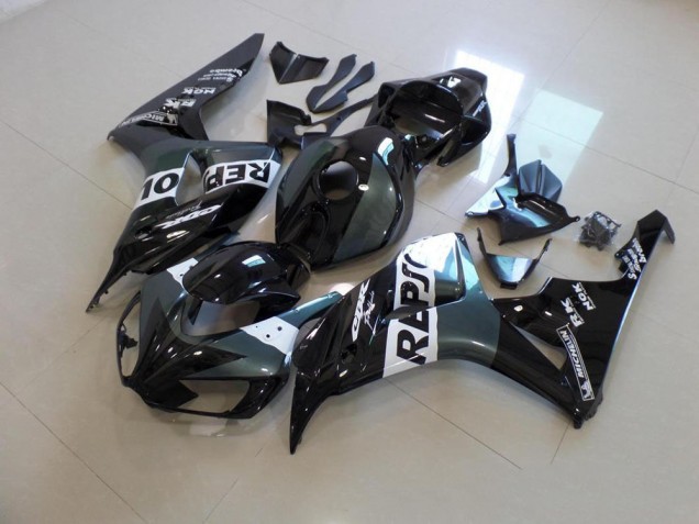 Carénage Honda CBR 1000 RR 2006-2007 - Gris Noir Repsol Carénage Honda CBR 1000 RR 2006-2007 - Gris Noir Repsol