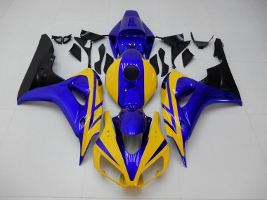 Carénage Honda CBR 1000 RR 2006-2007 - Jaune Bleu