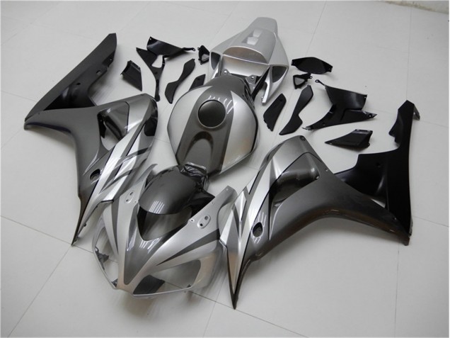 Carénage Honda CBR 1000 RR 2006-2007 - Noir Argent Gris Carénage Honda CBR 1000 RR 2006-2007 - Noir Argent Gris