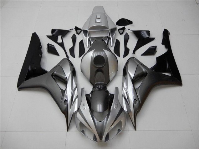 Carénage Honda CBR 1000 RR 2006-2007 - Noir Argent Gris Carénage Honda CBR 1000 RR 2006-2007 - Noir Argent Gris