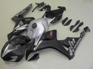 Carénage Honda CBR 1000 RR 2006-2007 - Noir Mat Argent