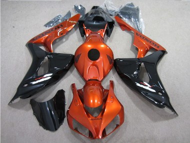 Carénage Honda CBR 1000 RR 2006-2007 - Noir Orange