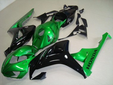 Carénage Honda CBR 1000 RR 2006-2007 - Noir Vert
