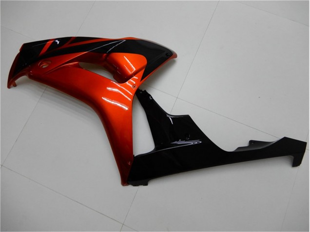 Carénage Honda CBR 1000 RR 2006-2007 - Orange Noir Carénage Honda CBR 1000 RR 2006-2007 - Orange Noir