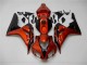 Carénage Honda CBR 1000 RR 2006-2007 - Orange Noir Carénage Honda CBR 1000 RR 2006-2007 - Orange Noir