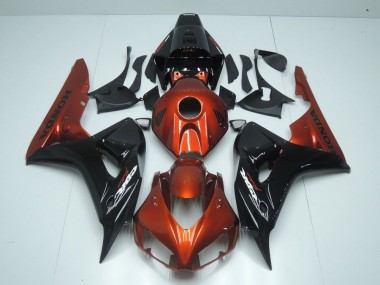 Carénage Honda CBR 1000 RR 2006-2007 - Orange et Noir