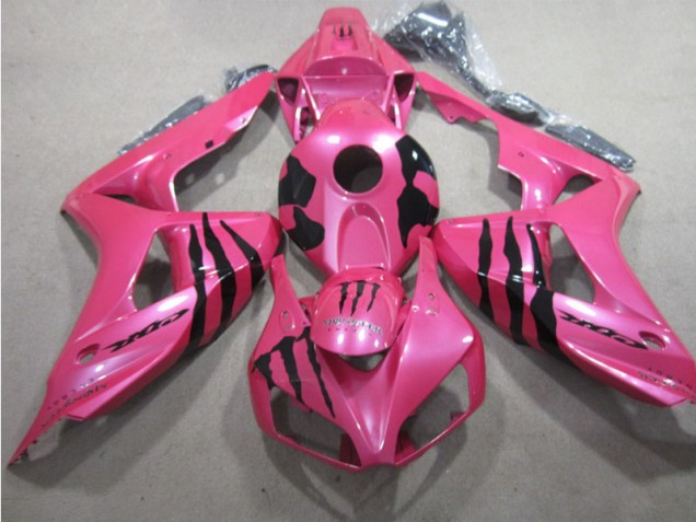 Carénage Honda CBR 1000 RR 2006-2007 - Rose Noir Monster Carénage Honda CBR 1000 RR 2006-2007 - Rose Noir Monster