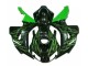 Carénage Honda CBR 1000 RR 2006-2007 - Vert Flamme Noir Carénage Honda CBR 1000 RR 2006-2007 - Vert Flamme Noir