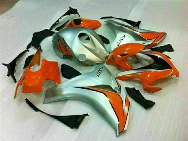 Carénage Honda CBR 1000 RR 2008-2011 - Argent Orange Carénage Honda CBR 1000 RR 2008-2011 - Argent Orange