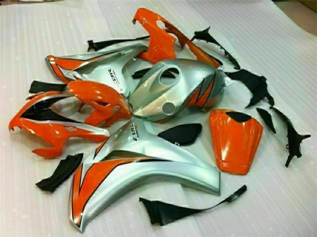 Carénage Honda CBR 1000 RR 2008-2011 - Argent Orange Carénage Honda CBR 1000 RR 2008-2011 - Argent Orange