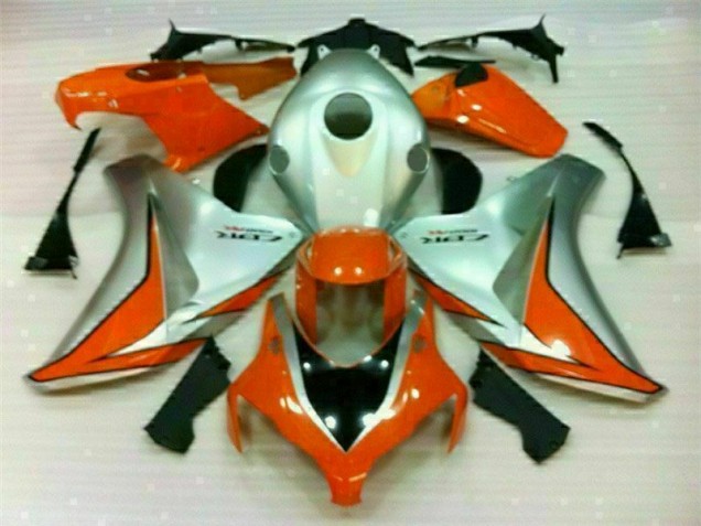 Carénage Honda CBR 1000 RR 2008-2011 - Argent Orange Carénage Honda CBR 1000 RR 2008-2011 - Argent Orange