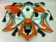 Carénage Honda CBR 1000 RR 2008-2011 - Argent Orange Carénage Honda CBR 1000 RR 2008-2011 - Argent Orange