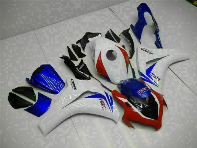 Carénage Honda CBR 1000 RR 2008-2011 - Blanc Bleu Carénage Honda CBR 1000 RR 2008-2011 - Blanc Bleu