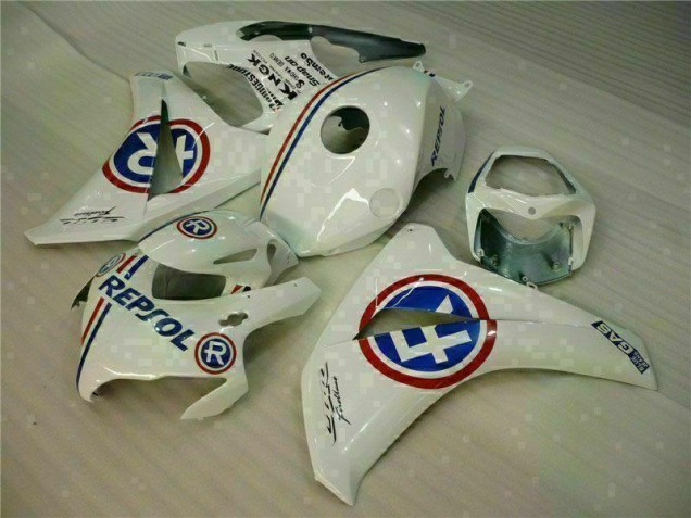 Carénage Honda CBR 1000 RR 2008-2011 - Blanc Bleu Repsol Carénage Honda CBR 1000 RR 2008-2011 - Blanc Bleu Repsol