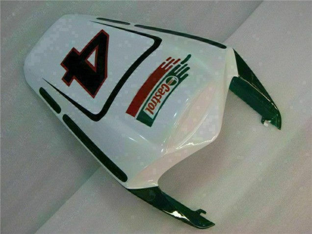 Carénage Honda CBR 1000 RR 2008-2011 - Blanc Castrol 4 Carénage Honda CBR 1000 RR 2008-2011 - Blanc Castrol 4