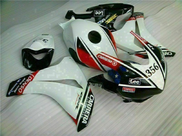 Carénage Honda CBR 1000 RR 2008-2011 - Blanc Noir Carénage Honda CBR 1000 RR 2008-2011 - Blanc Noir