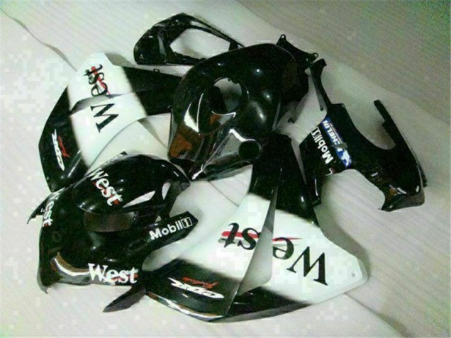 Carénage Honda CBR 1000 RR 2008-2011 - Blanc Noir West Carénage Honda CBR 1000 RR 2008-2011 - Blanc Noir West