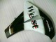 Carénage Honda CBR 1000 RR 2008-2011 - Blanc Noir West Carénage Honda CBR 1000 RR 2008-2011 - Blanc Noir West