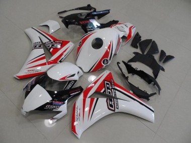 Carénage Honda CBR 1000 RR 2008-2011 - Blanc Rouge HRC