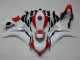 Carénage Honda CBR 1000 RR 2008-2011 - Blanc Rouge Carénage Honda CBR 1000 RR 2008-2011 - Blanc Rouge