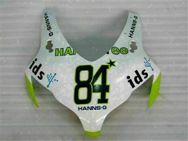 Carénage Honda CBR 1000 RR 2008-2011 - Blanc Vert Hannspree 84 Carénage Honda CBR 1000 RR 2008-2011 - Blanc Vert Hannspree 84