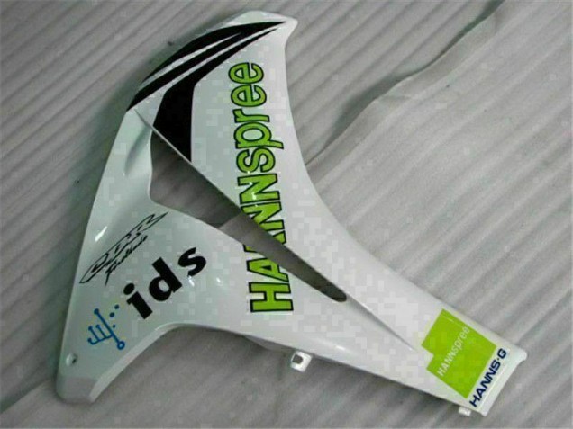 Carénage Honda CBR 1000 RR 2008-2011 - Blanc Vert Hannspree 84 Carénage Honda CBR 1000 RR 2008-2011 - Blanc Vert Hannspree 84