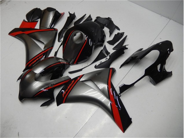 Carénage Honda CBR 1000 RR 2008-2011 - Gris Rouge Noir Carénage Honda CBR 1000 RR 2008-2011 - Gris Rouge Noir