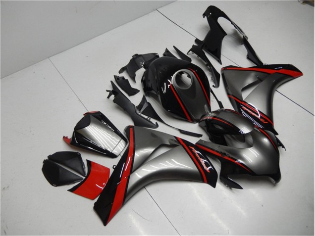 Carénage Honda CBR 1000 RR 2008-2011 - Gris Rouge Noir Carénage Honda CBR 1000 RR 2008-2011 - Gris Rouge Noir