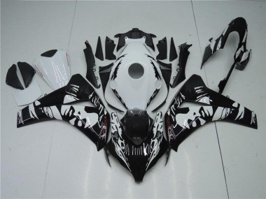 Carénage Honda CBR 1000 RR 2008-2011 - Noir Blanc