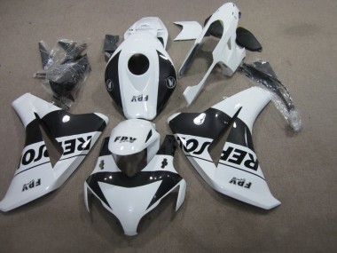 Carénage Honda CBR 1000 RR 2008-2011 - Noir Blanc Repsol