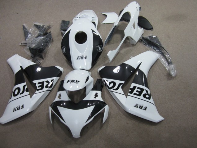 Carénage Honda CBR 1000 RR 2008-2011 - Noir Blanc Repsol Carénage Honda CBR 1000 RR 2008-2011 - Noir Blanc Repsol
