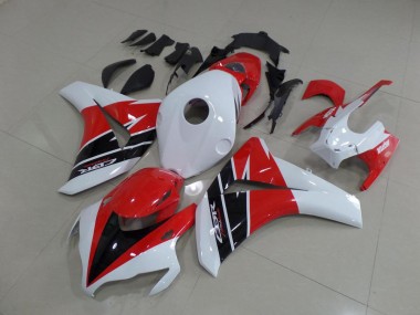 Carénage Honda CBR 1000 RR 2008-2011 - Noir Blanc et Rouge