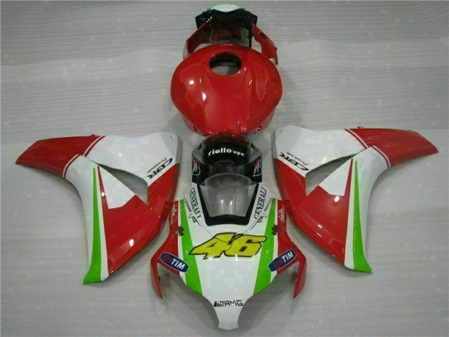 Carénage Honda CBR 1000 RR 2008-2011 - Rouge Blanc Carénage Honda CBR 1000 RR 2008-2011 - Rouge Blanc