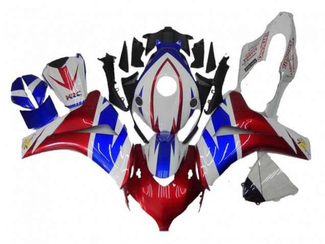 Carénage Honda CBR 1000 RR 2008-2011 - Rouge Bleu Blanc Carénage Honda CBR 1000 RR 2008-2011 - Rouge Bleu Blanc