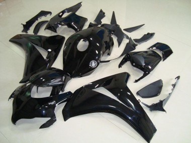 Carénage Honda CBR 1000 RR 2008-2011 - Tout Noir sans décalcomanies