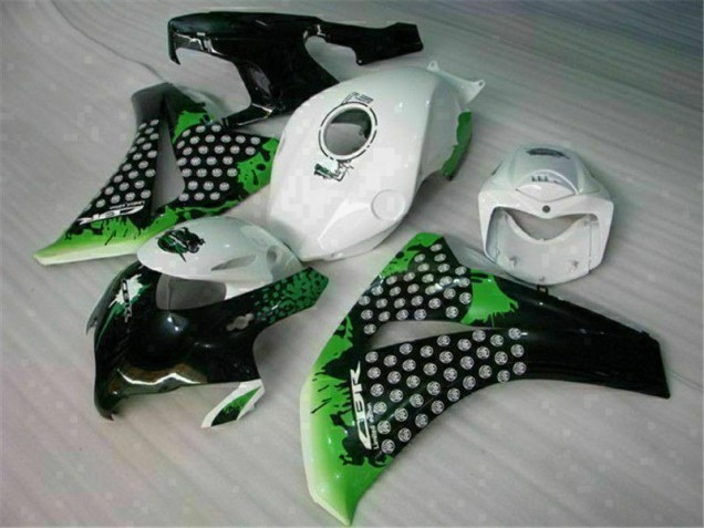 Carénage Honda CBR 1000 RR 2008-2011 - Vert Blanc Carénage Honda CBR 1000 RR 2008-2011 - Vert Blanc