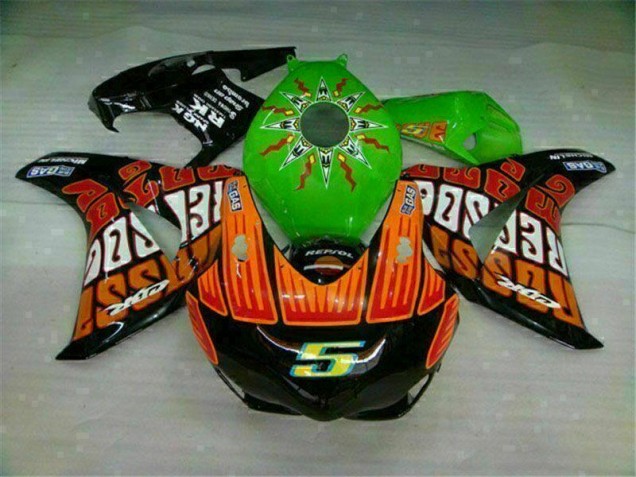 Carénage Honda CBR 1000 RR 2008-2011 - Vert Orange Carénage Honda CBR 1000 RR 2008-2011 - Vert Orange