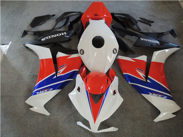 Carénage Honda CBR 1000 RR 2012-2016 - Blanc Rouge Bleu Fireblade