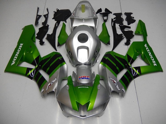 Carénage Honda CBR 1000 RR 2012-2016 - Noir Vert Argent HRC