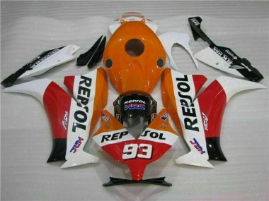 Carénage Honda CBR 1000 RR 2012-2016 - Orange Repsol 93