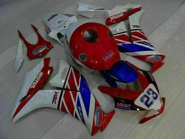 Carénage Honda CBR 1000 RR 2012-2016 - Rouge Blanc Bleu 23 Carénage Honda CBR 1000 RR 2012-2016 - Rouge Blanc Bleu 23