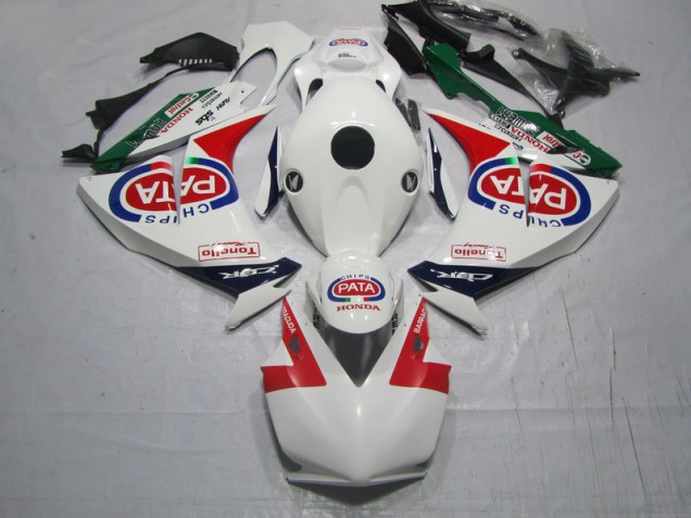 Carénage Honda CBR 1000 RR 2012-2016 - Rouge Blanc PATA