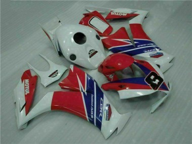 Carénage Honda CBR 1000 RR 2012-2016 - Rouge Bleu Blanc