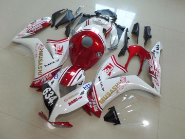 Carénage Honda CBR 1000 RR 2012-2016 - Rouge Musashi
