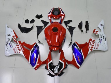 Carénage Honda CBR 1000 RR 2017-2023 - Rouge Bleu HRC