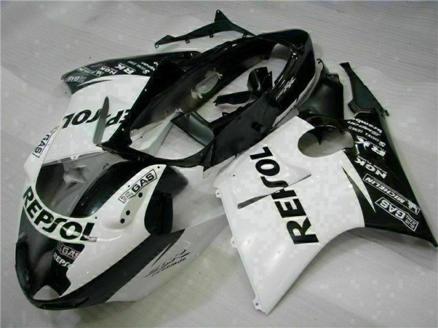 Carénage Honda CBR 1100 XX 1996-2007 - Blanc Noir Repsol Carénage Honda CBR 1100 XX 1996-2007 - Blanc Noir Repsol