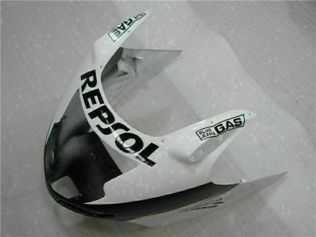 Carénage Honda CBR 1100 XX 1996-2007 - Blanc Noir Repsol Carénage Honda CBR 1100 XX 1996-2007 - Blanc Noir Repsol