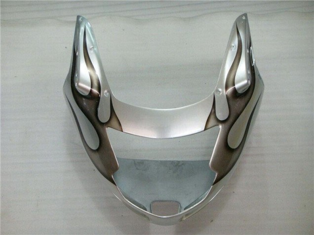 Carénage Honda CBR 1100 XX 1996-2007 - Flamme Argent Gris Carénage Honda CBR 1100 XX 1996-2007 - Flamme Argent Gris