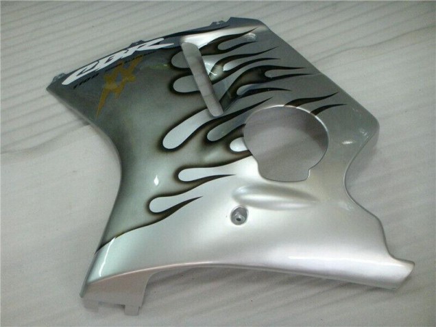 Carénage Honda CBR 1100 XX 1996-2007 - Flamme Argent Gris Carénage Honda CBR 1100 XX 1996-2007 - Flamme Argent Gris